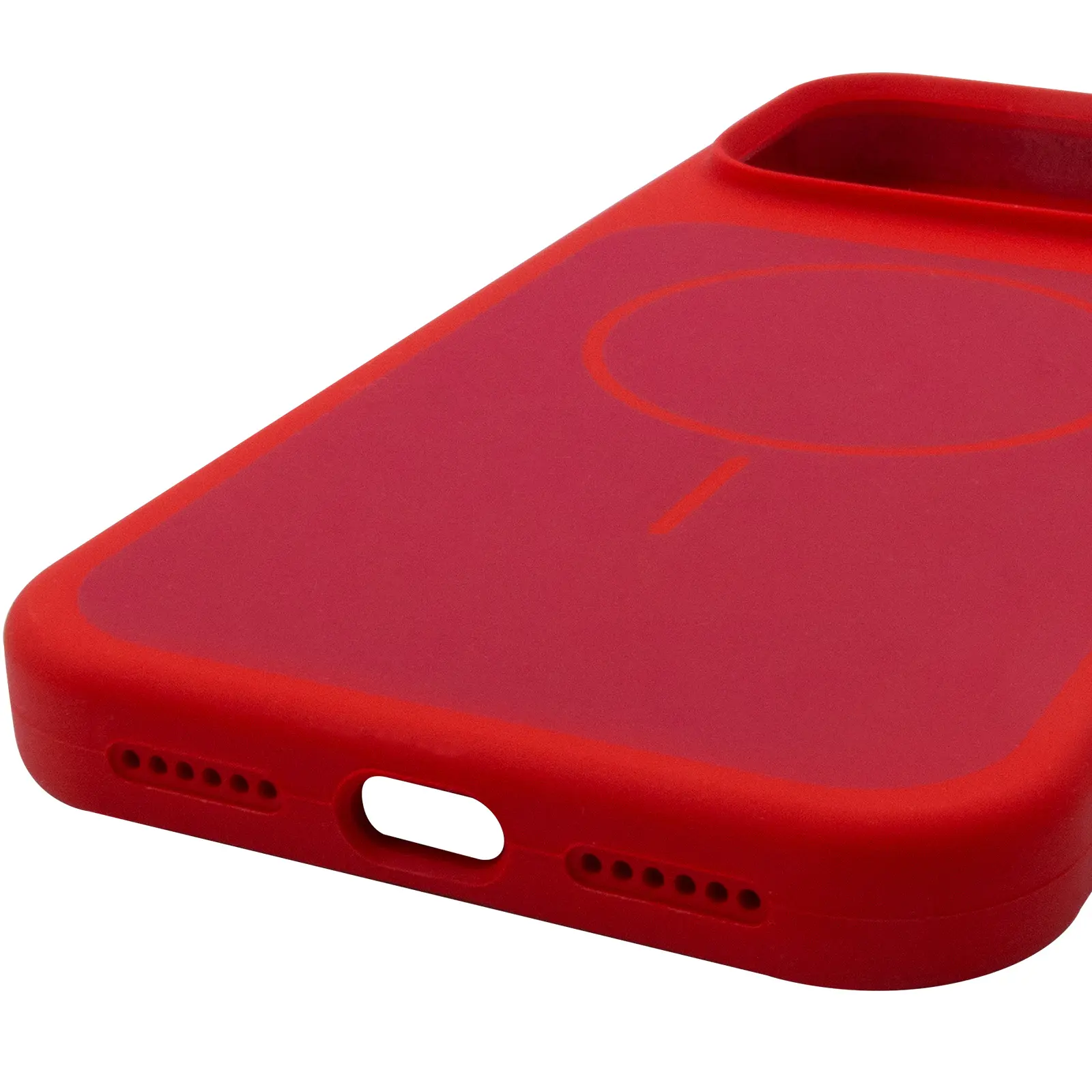Etui Silk Duo Color (AA) NO LOGO with Magnetic Fit do Apple iPhone 17 Pro Max / 18 Pro Max (6.9"), Red 4, Silikon