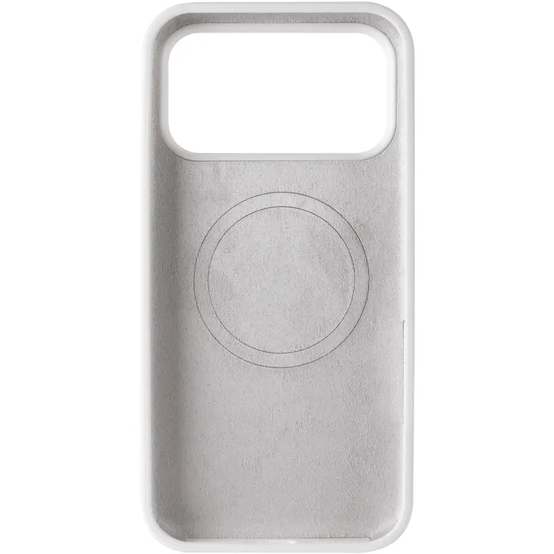 Etui Silk Duo Color (AA) NO LOGO with Magnetic Fit do Apple iPhone 17 Pro Max / 18 Pro Max (6.9"), White 2, Silikon