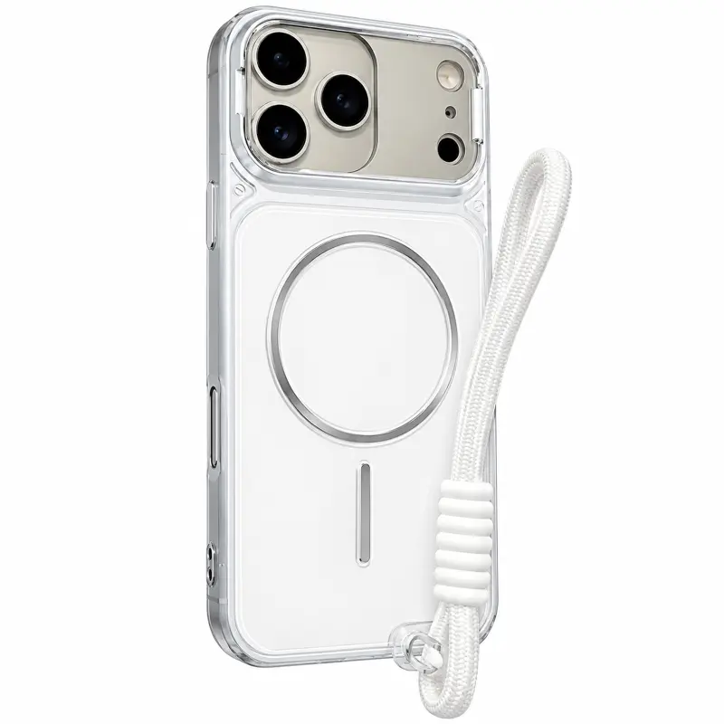 Etui TPU+PC Pacific with Magnetic Fit and straps do Apple iPhone 13 Pro (6.1"), White