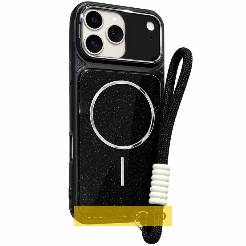 Etui TPU+PC Pacific with Magnetic Fit and straps do Apple iPhone 14 Pro Max (6.7"), Black