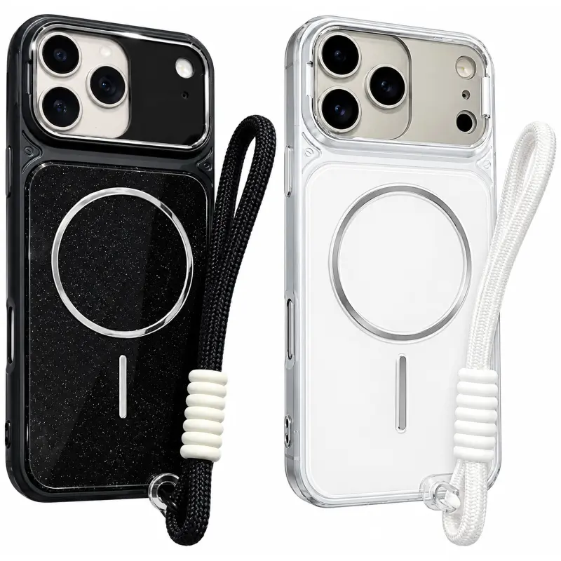 Etui TPU+PC Pacific with Magnetic Fit and straps do Apple iPhone 17 Pro Max / 18 Pro Max (6.9")