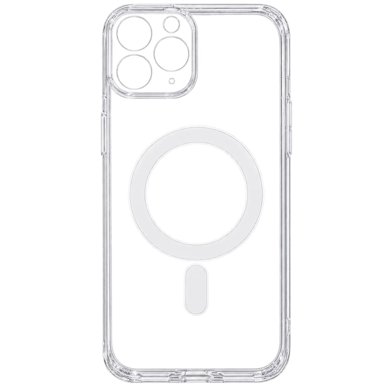 Etui TPU Crystal Case with Magnetic Fit Camera Protection do Apple iPhone 12 Pro Max (6.7"), TPU