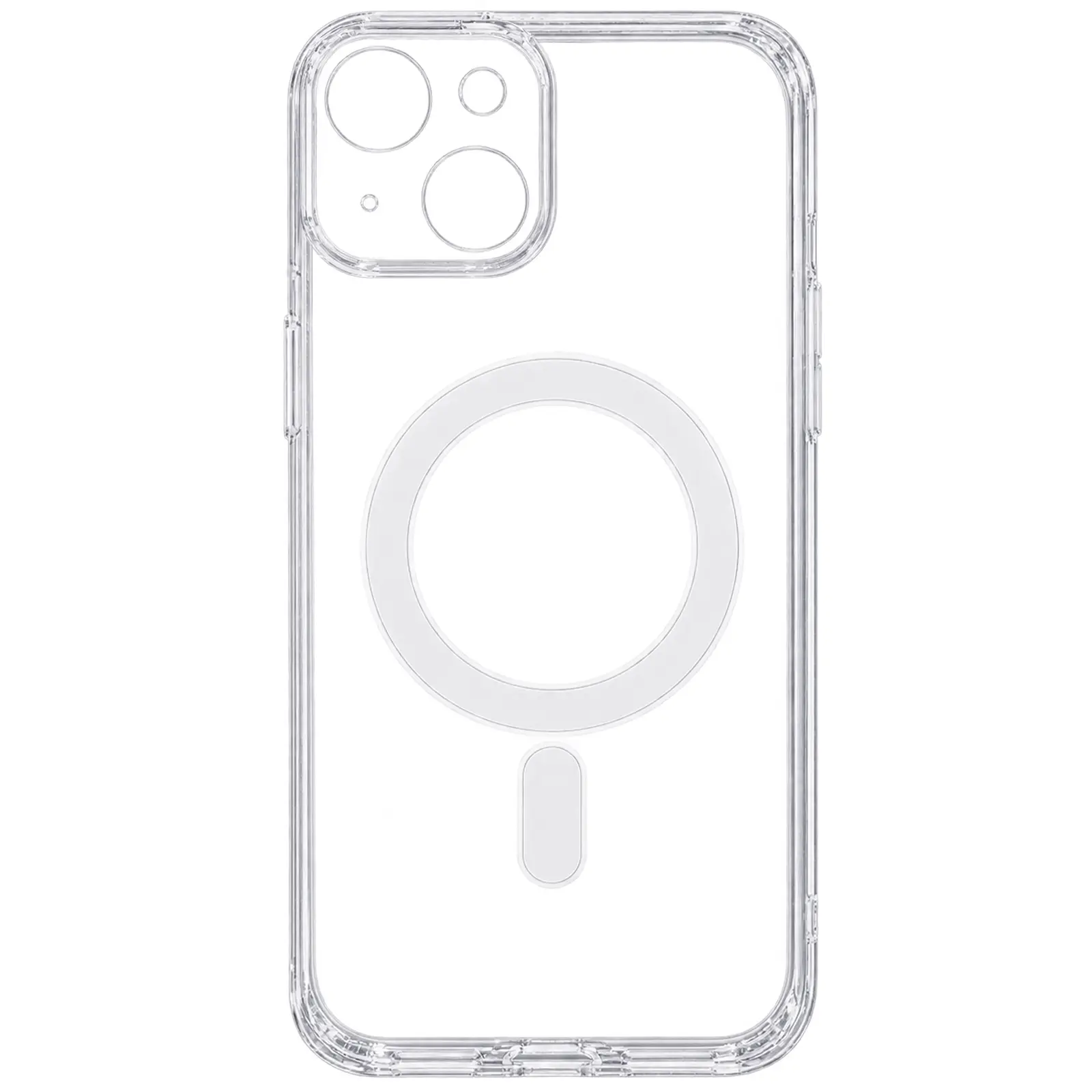 Etui TPU Crystal Case with Magnetic Fit Camera Protection do Apple iPhone 13 (6.1"), Clear, TPU