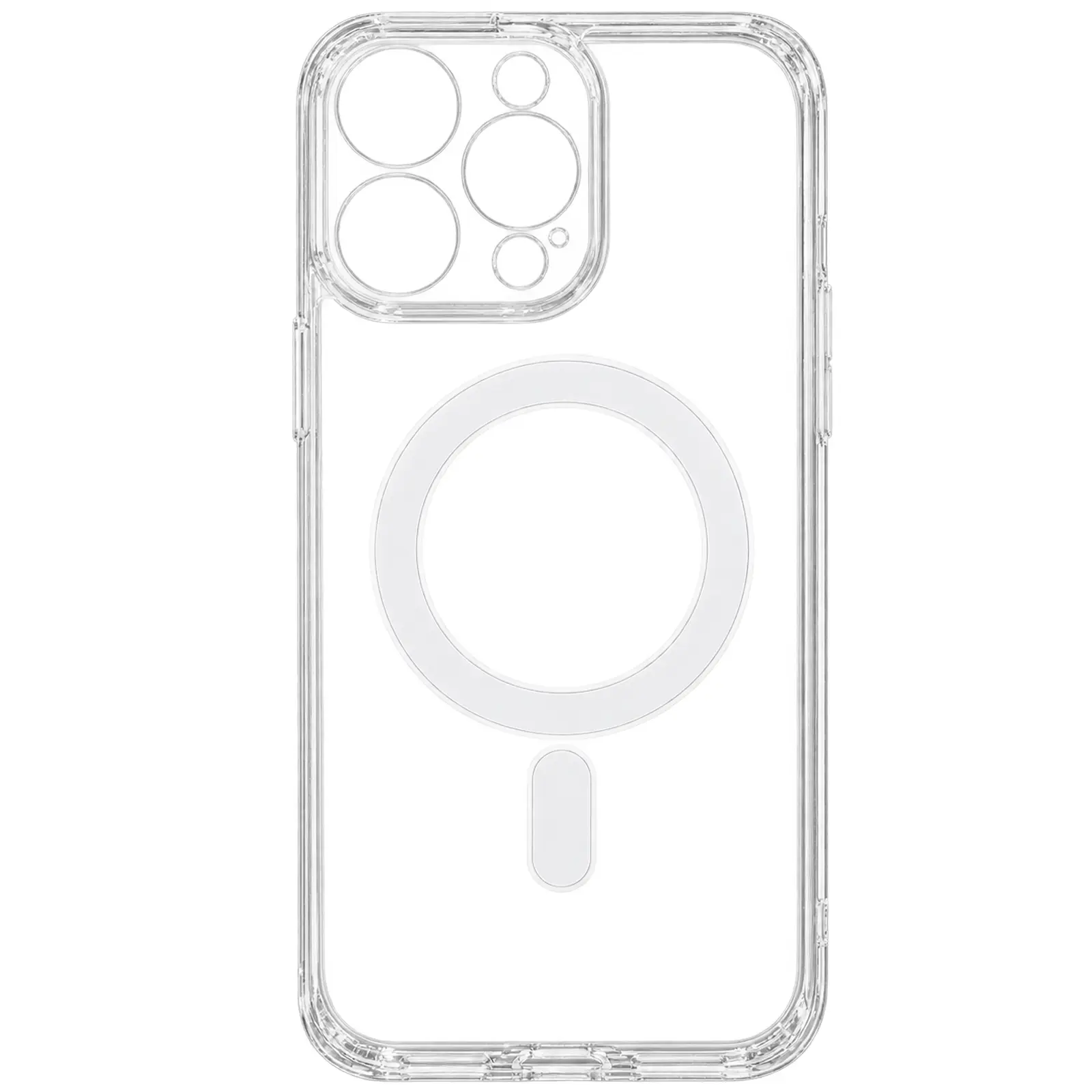 Etui TPU Crystal Case with Magnetic Fit Camera Protection do Apple iPhone 14 Pro (6.1"), TPU