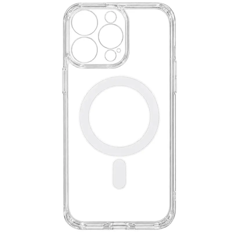 Etui TPU Crystal Case with Magnetic Fit Camera Protection do Apple iPhone 16 Pro Max (6.9"), Clear, TPU