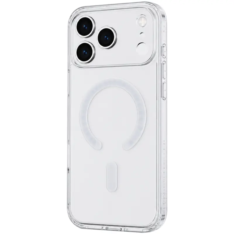 Etui TPU Crystal Case with Magnetic Fit Camera Protection do Apple iPhone 17 Pro Max / 18 Pro Max, TPU