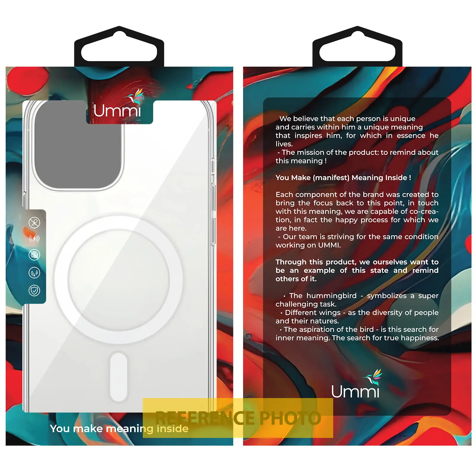 Etui TPU Ummi transparent with Magnetic Fit do Samsung Galaxy A16 4G/5G, Clear 1, TPU+PC