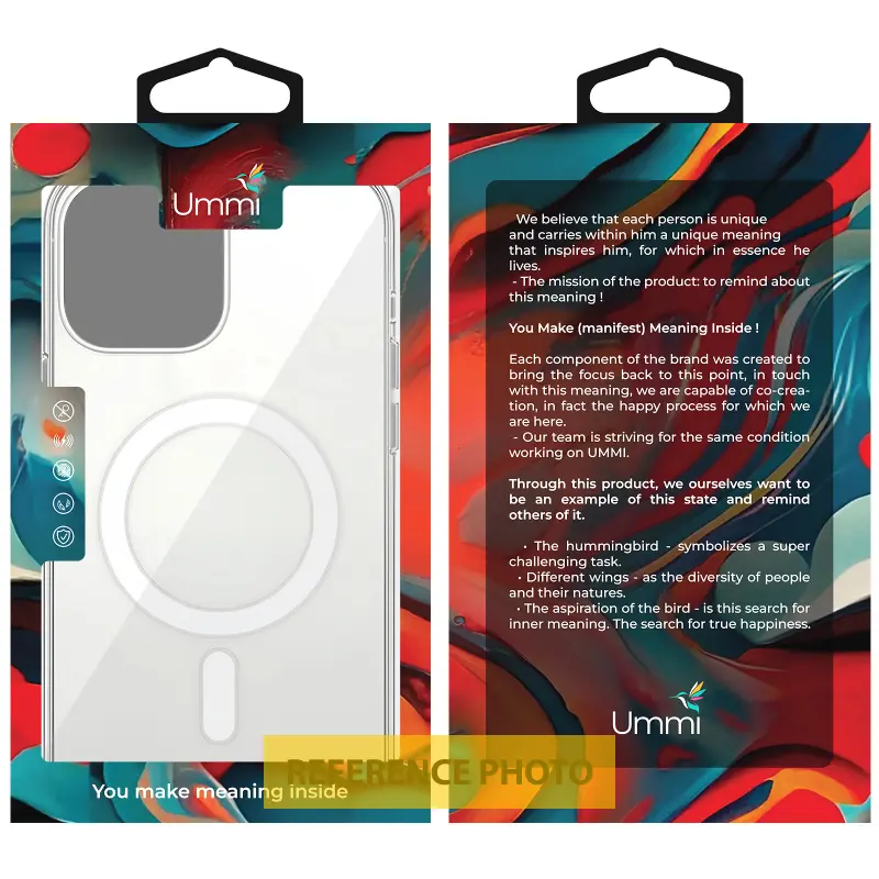Etui TPU Ummi transparent with Magnetic Fit do Samsung Galaxy A27, Clear 1, TPU+PC