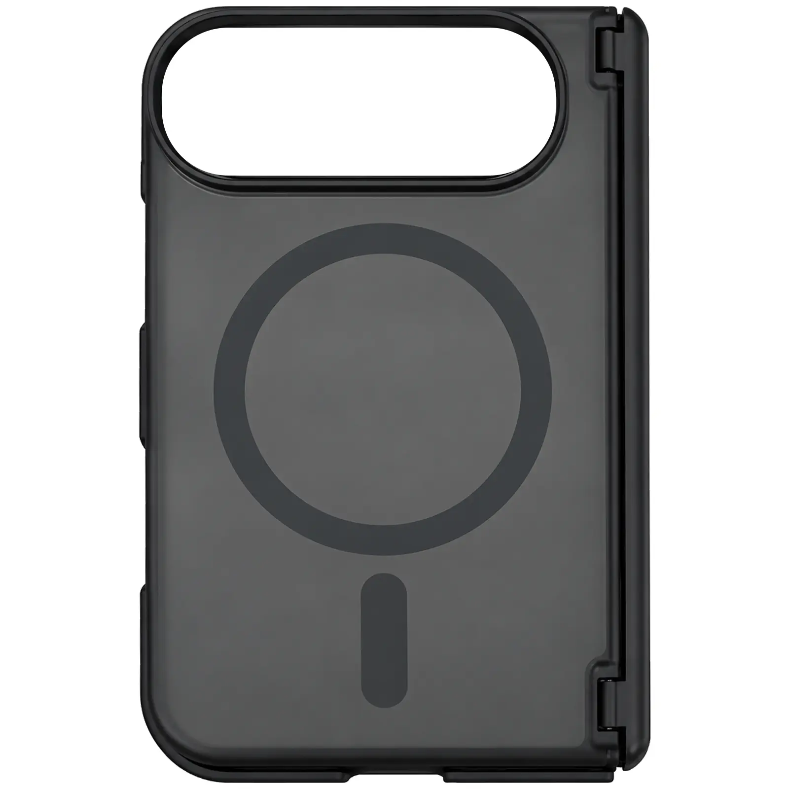 Etui Ummi Colorful Metal Buttons with Magnetic Fit do Apple iPhone Duo (5.4/7.6"), Black, TPU+PC