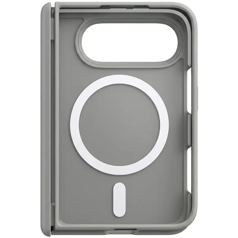 Etui Ummi Colorful Metal Buttons with Magnetic Fit do Apple iPhone Duo (5.4/7.6"), Grey 1, TPU+PC
