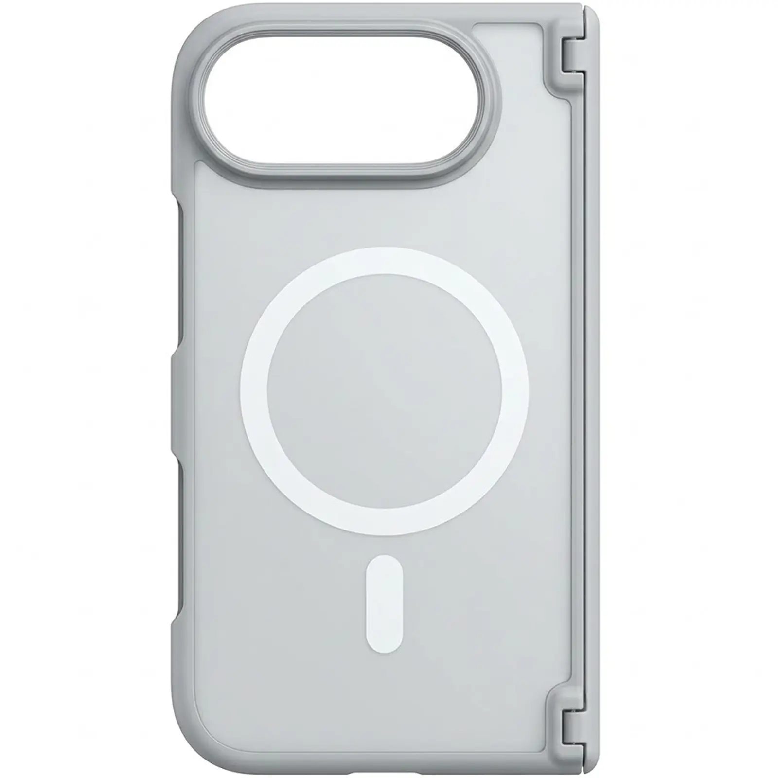 Etui Ummi Colorful Metal Buttons with Magnetic Fit do Apple iPhone Duo (5.4/7.6"), Grey, TPU+PC
