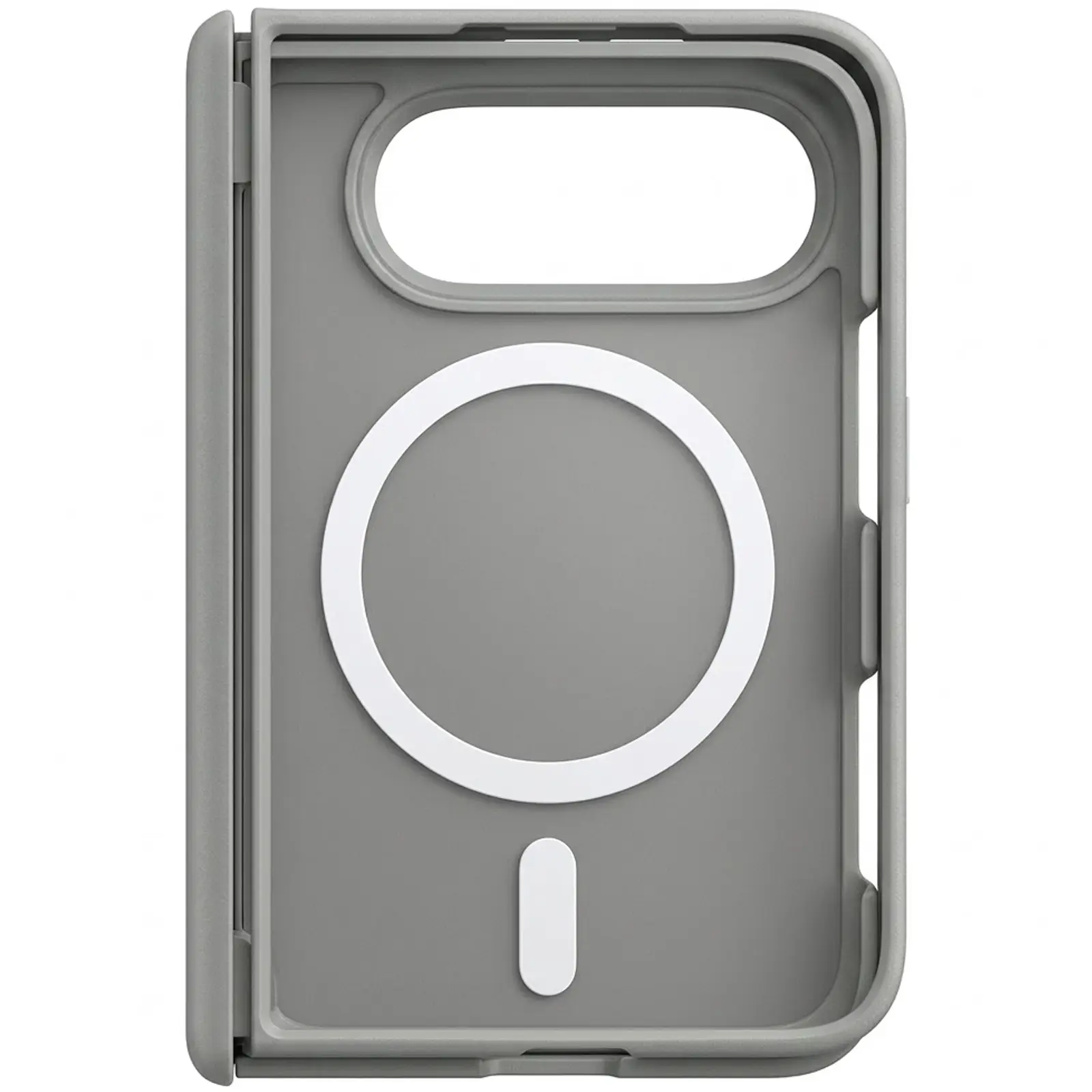 Etui Ummi Colorful Metal Buttons with Magnetic Fit do Apple iPhone Duo (5.4/7.6"), Grey 1, TPU+PC
