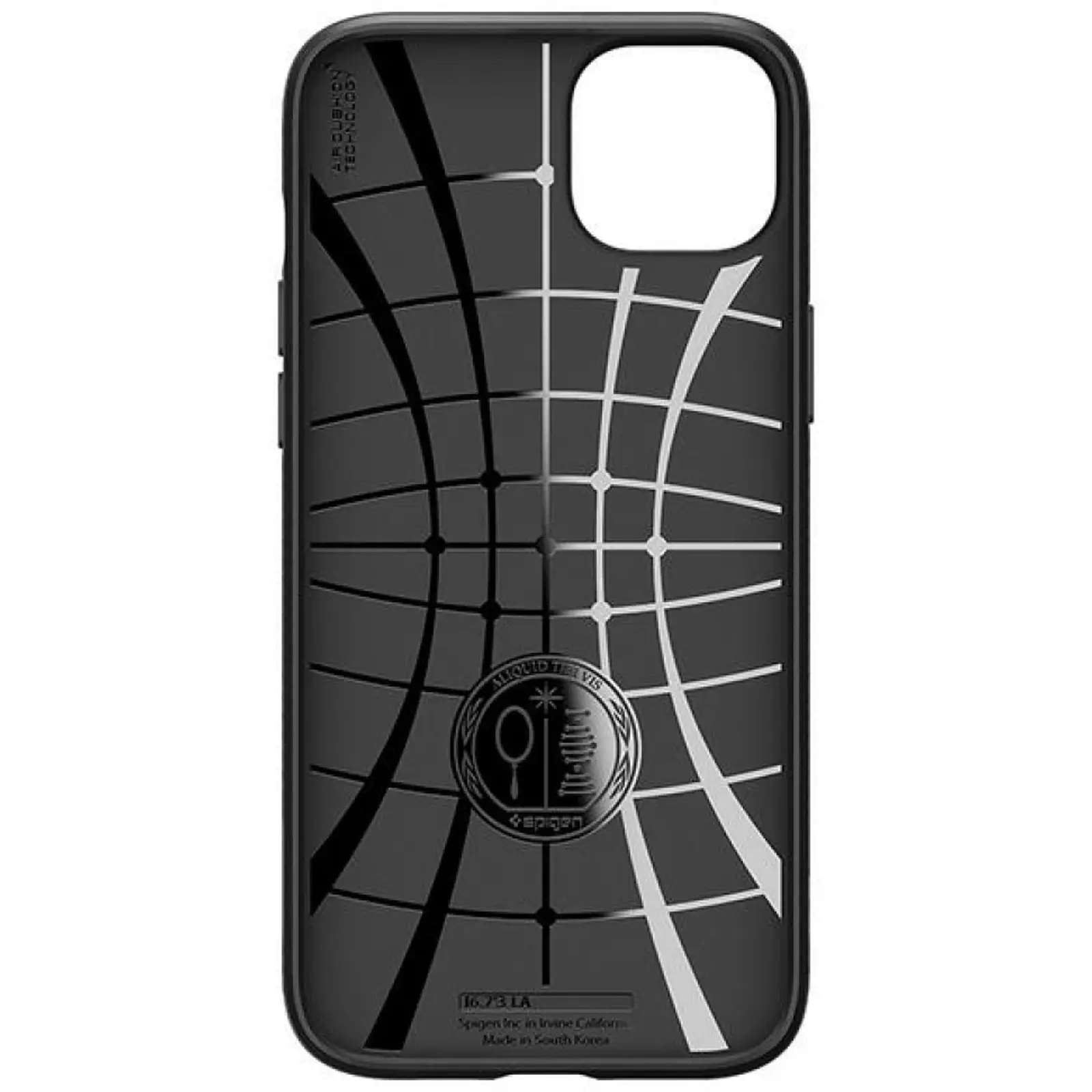 Etui SPIGEN LIQUID AIR do Apple iPhone 15 (6.1"), Matte Black 2, TPU