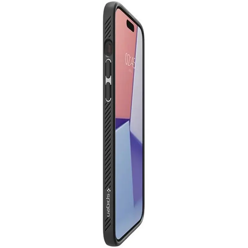 Etui SPIGEN LIQUID AIR do Apple iPhone 15 (6.1"), Matte Black 4, TPU