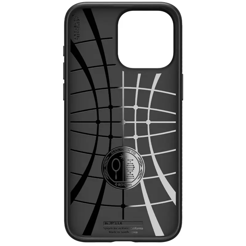 Etui SPIGEN LIQUID AIR do Apple iPhone 15 Pro (6.1"), Matte Black 2, TPU