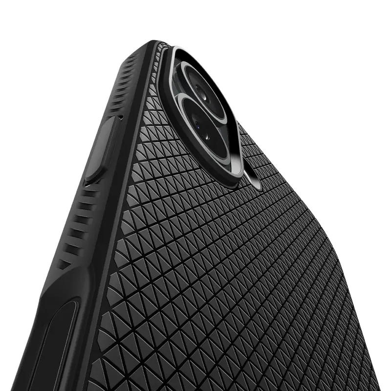 Etui SPIGEN LIQUID AIR do Apple iPhone 16 (6.1"), Matte Black 3, TPU