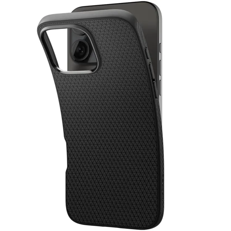 Etui SPIGEN LIQUID AIR do Apple iPhone 16 Pro (6.3"), Matte Black 3, TPU