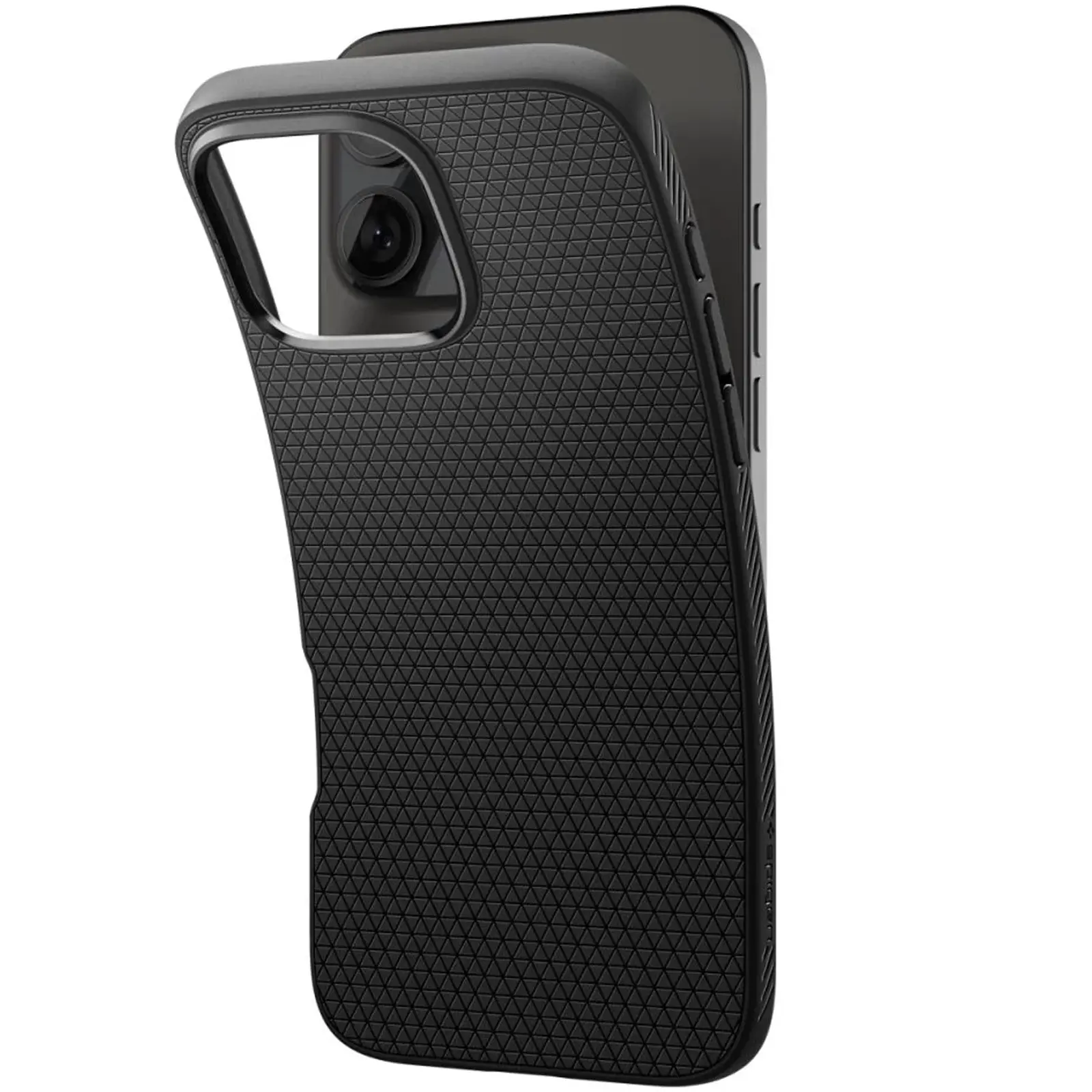Etui SPIGEN LIQUID AIR do Apple iPhone 16 Pro (6.3"), Matte Black 3, TPU