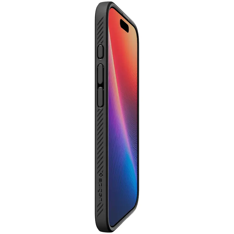Etui SPIGEN LIQUID AIR do Apple iPhone 17 (6.3"), Matte Black 1, TPU