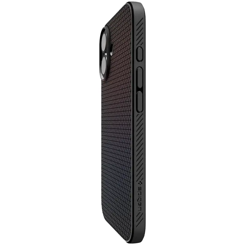 Etui SPIGEN LIQUID AIR do Apple iPhone 17 (6.3"), Matte Black 2, TPU