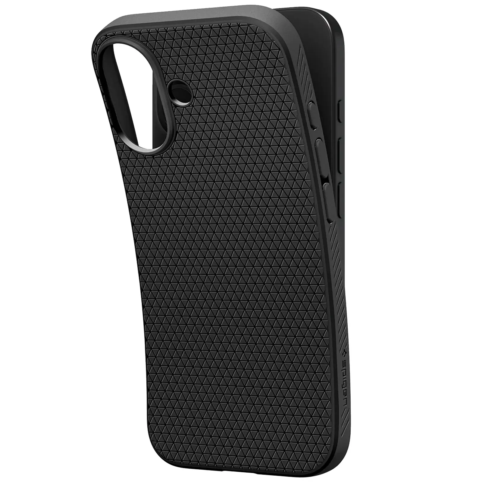 Etui SPIGEN LIQUID AIR do Apple iPhone 17 (6.3"), Matte Black 4, TPU