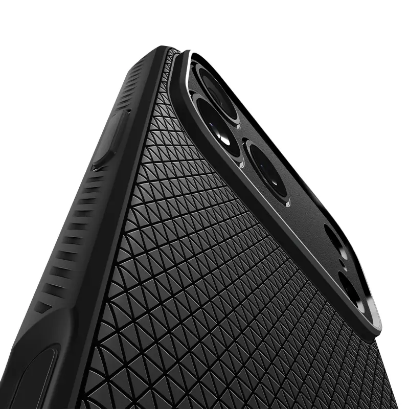 Etui SPIGEN LIQUID AIR do Apple iPhone 17 Pro / 18 Pro (6.3"), Matte Black 3, TPU
