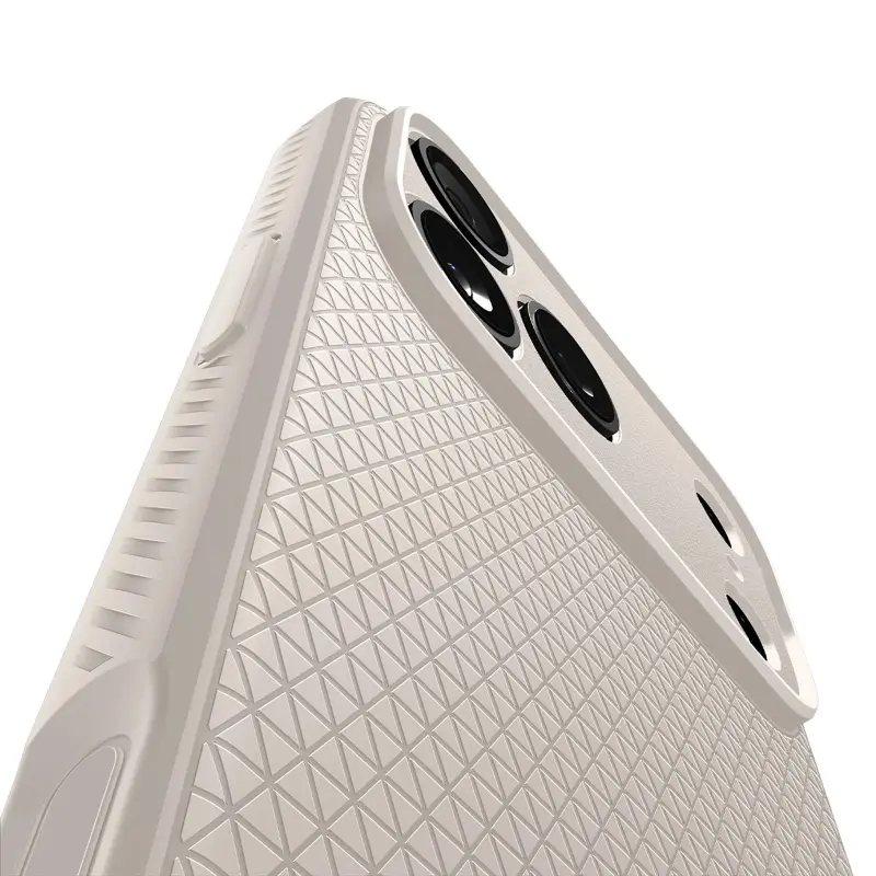 Etui SPIGEN LIQUID AIR do Apple iPhone 17 Pro / 18 Pro (6.3"), Natural Titanium 3, TPU