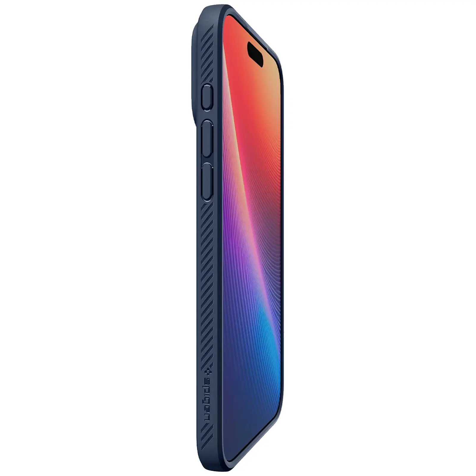 Etui SPIGEN LIQUID AIR do Apple iPhone 17 Pro / 18 Pro (6.3"), Navy Blue 1, TPU
