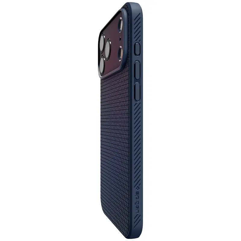 Etui SPIGEN LIQUID AIR do Apple iPhone 17 Pro / 18 Pro (6.3"), Navy Blue 2, TPU