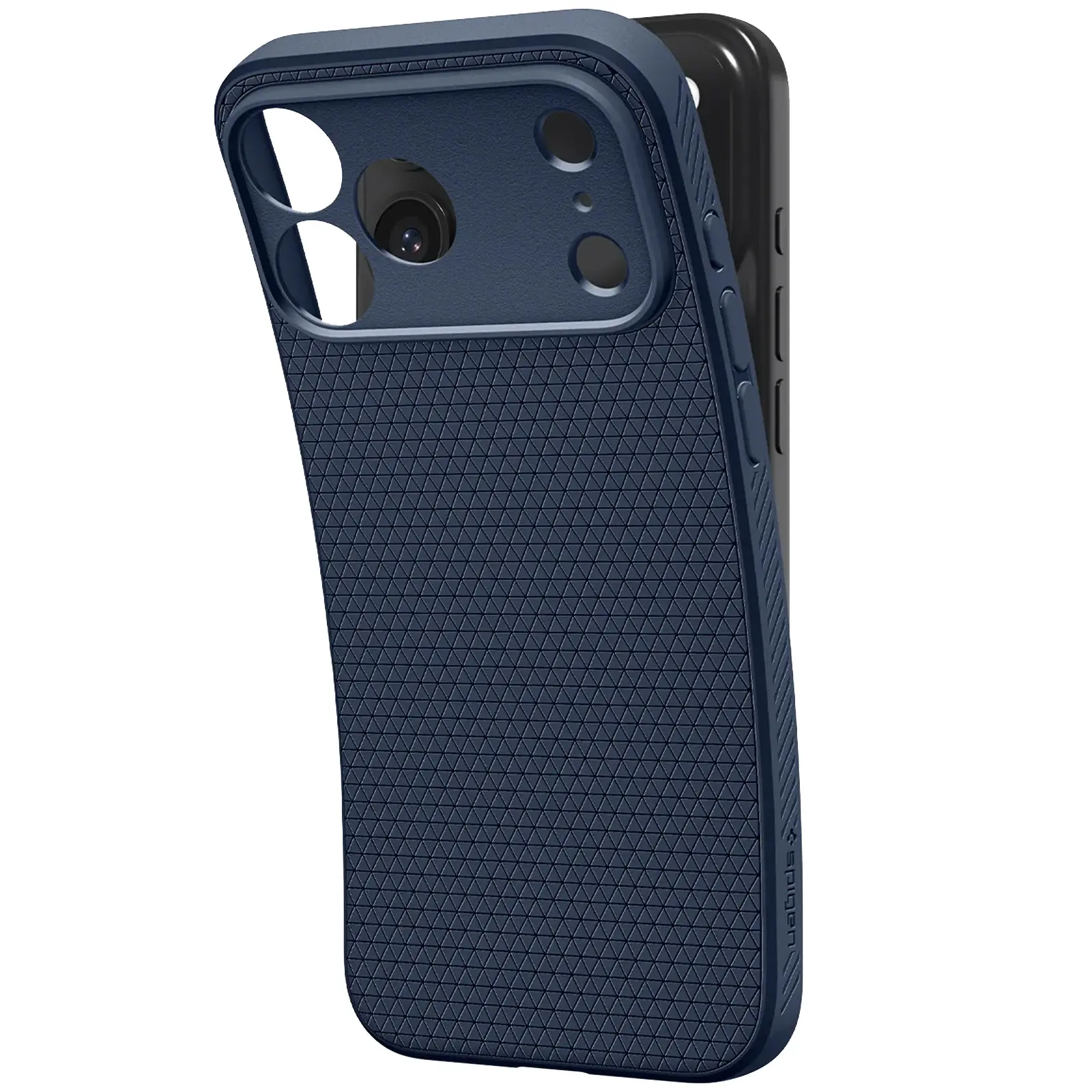 Etui SPIGEN LIQUID AIR do Apple iPhone 17 Pro / 18 Pro (6.3"), Navy Blue 4, TPU