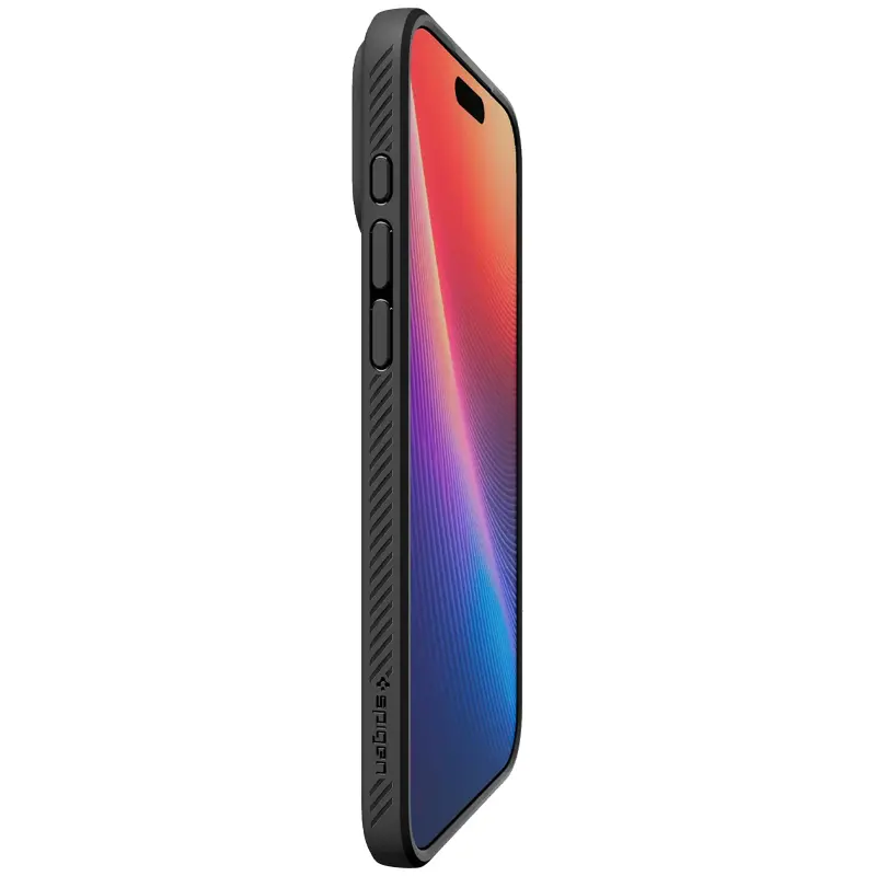 Etui SPIGEN LIQUID AIR do Apple iPhone 17 Pro Max / 18 Pro Max (6.9"), Matte Black 1, TPU