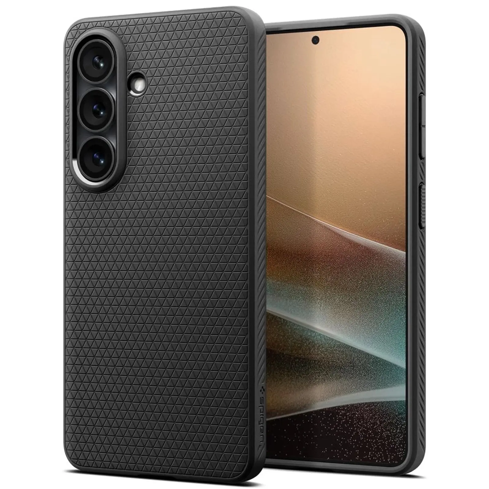 Etui SPIGEN LIQUID AIR do Samsung Galaxy S26+, Matte Black 1, TPU