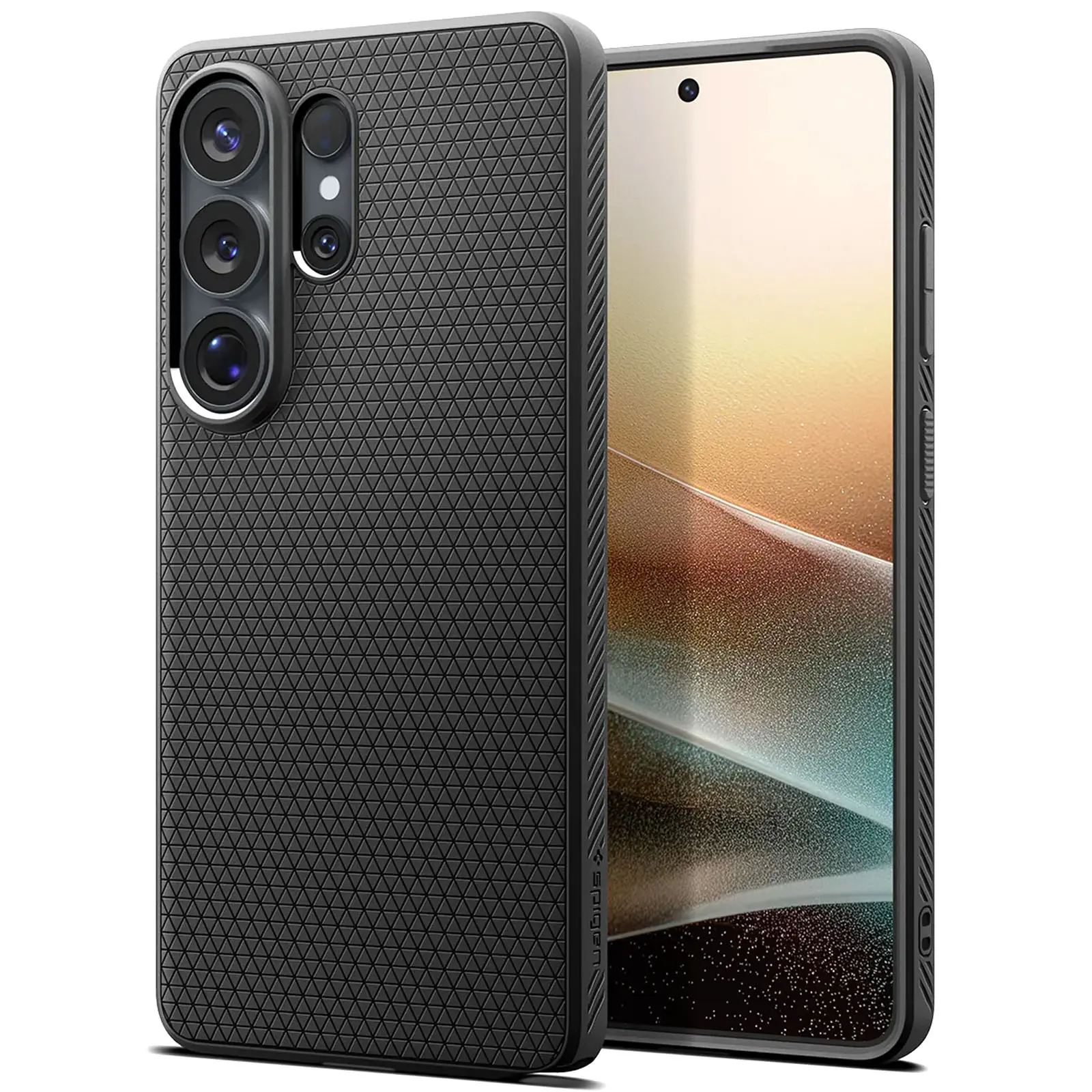 Etui SPIGEN LIQUID AIR do Samsung Galaxy S26 Ultra, Matte Black 1, TPU