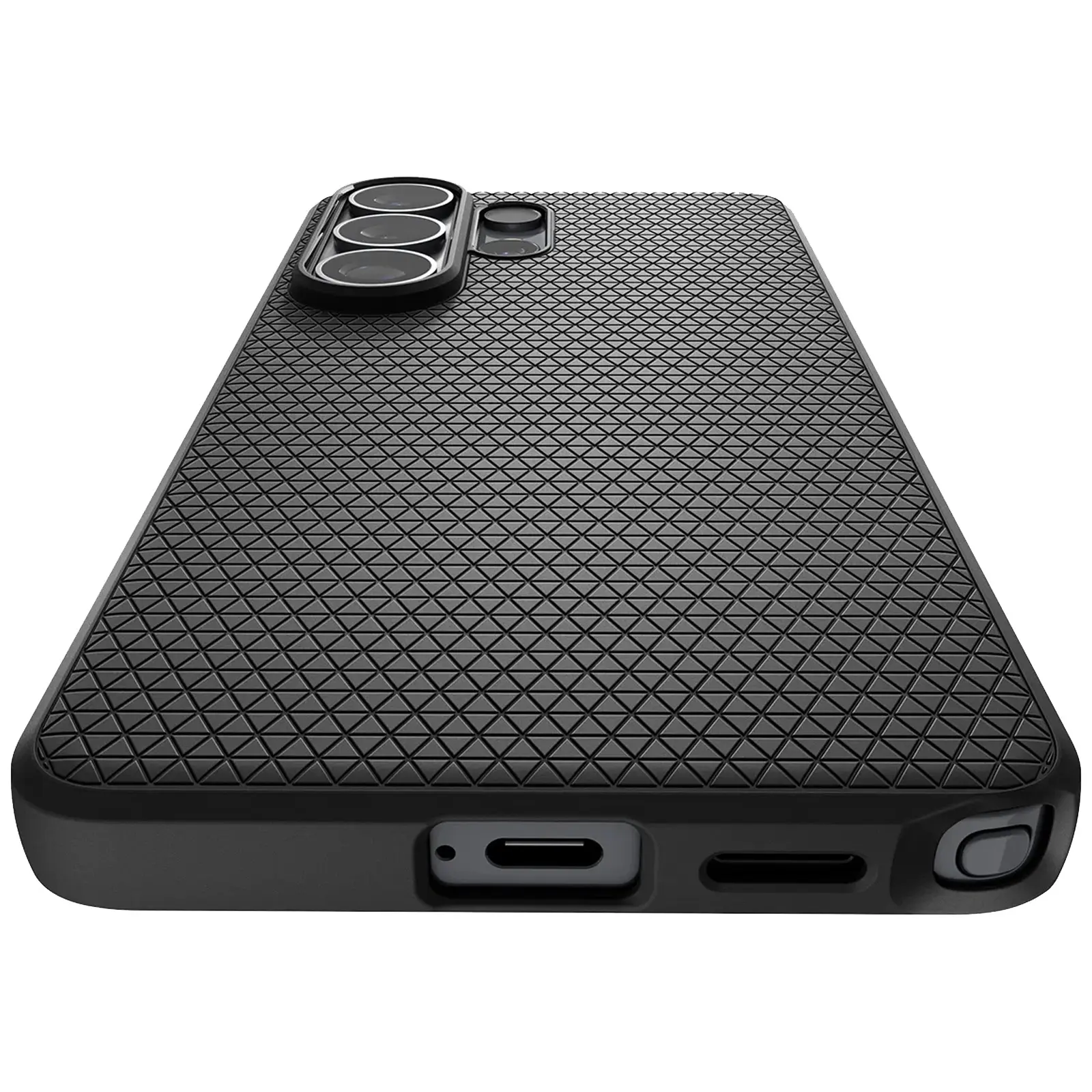 Etui SPIGEN LIQUID AIR do Samsung Galaxy S26 Ultra, Matte Black 5, TPU