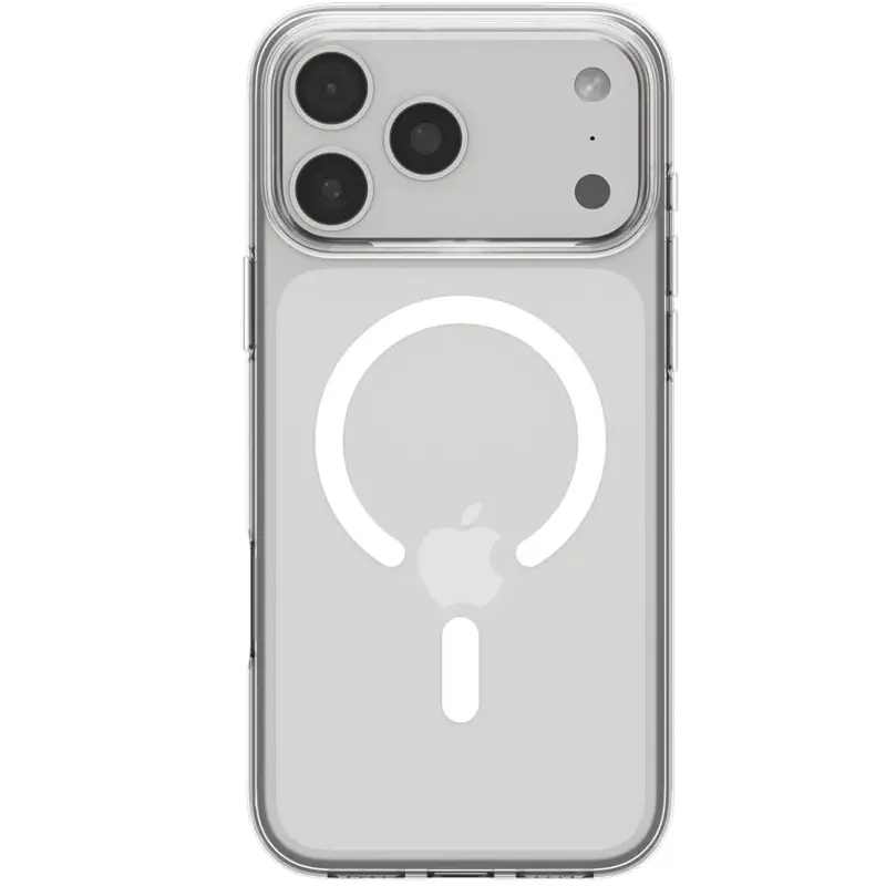 Чехол Spigen Liquid Crystal Magsafe для iPhone 17 Pro / 18 Pro (6.3"), Clear / White 1, TPU