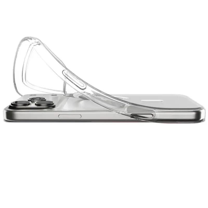 Etui Spigen Liquid Crystal Magsafe do iPhone 17 Pro Max / 18 Pro Max (6.9"), Clear / White 3, TPU