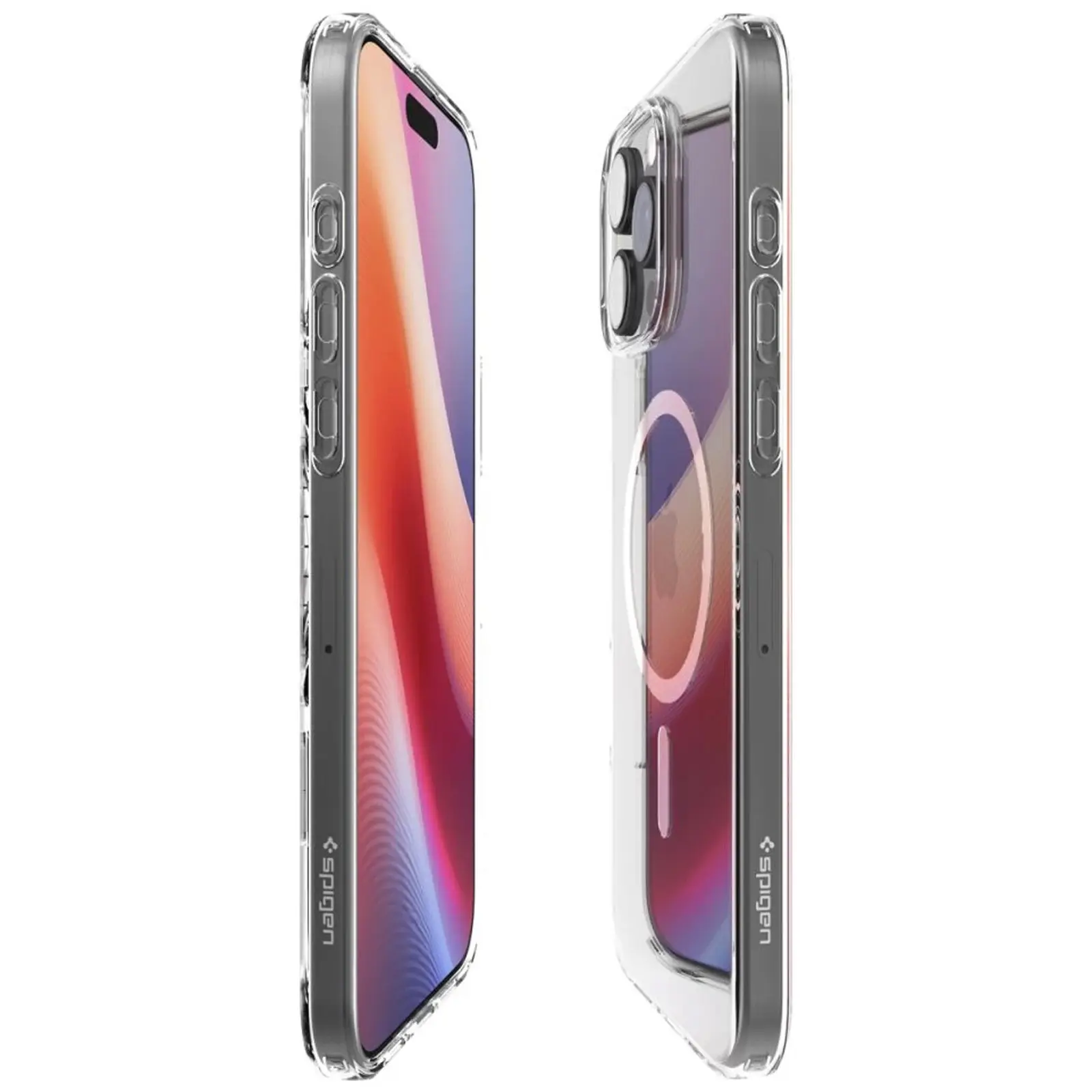 Etui Spigen Liquid Crystal Mag Magsafe do iPhone 16 Pro (6.3"), Clear 4, TPU