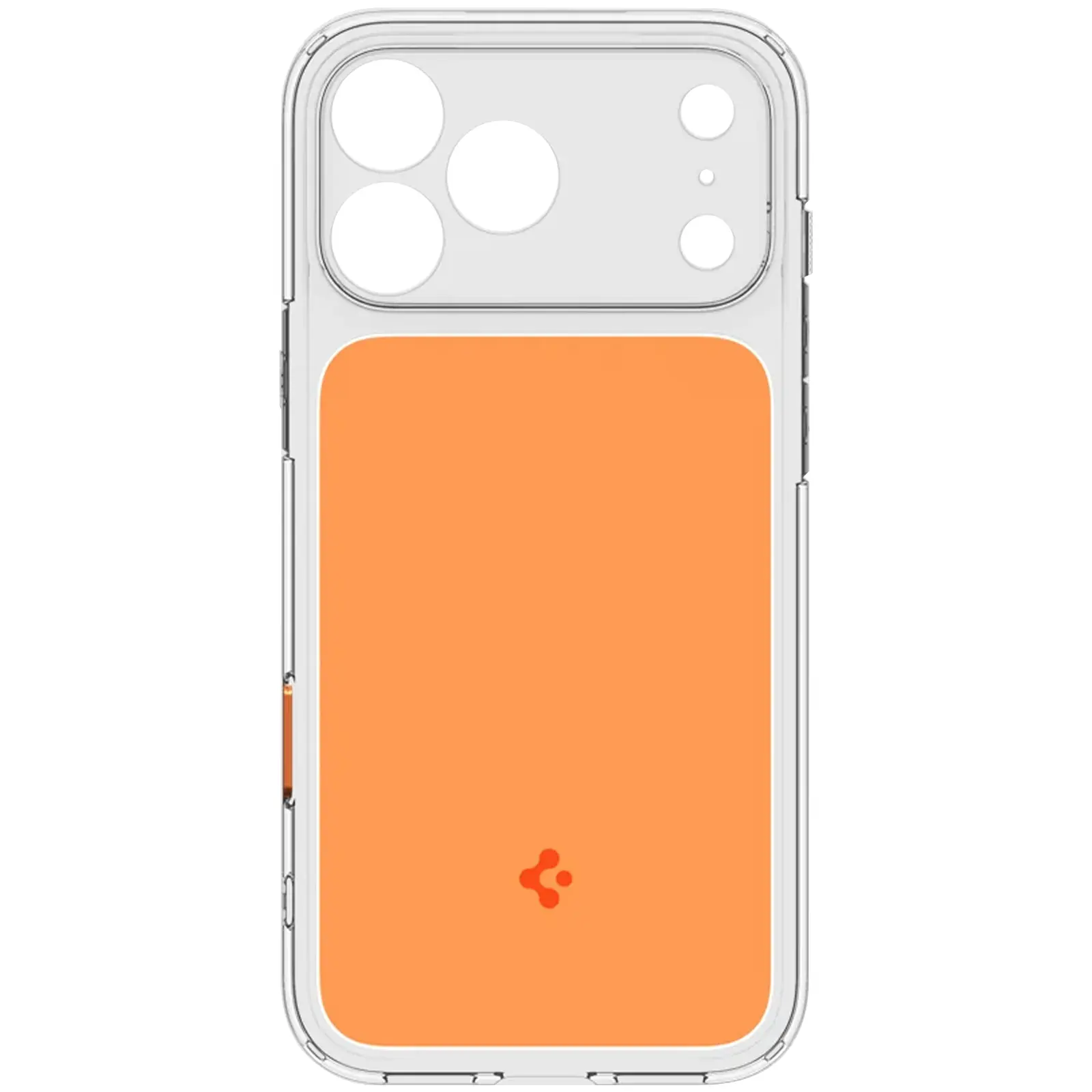 Etui Spigen Ultra Hybrid T Magsafe do iPhone 17 Pro / 18 Pro (6.3"), Glossy Orange 1, TPU+PC