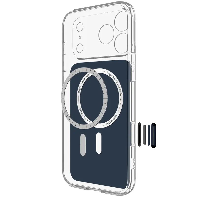 Чохол Spigen Ultra Hybrid T Magsafe для iPhone 17 Pro Max / 18 Pro Max (6.9"), Matte Blue 1, TPU+PC
