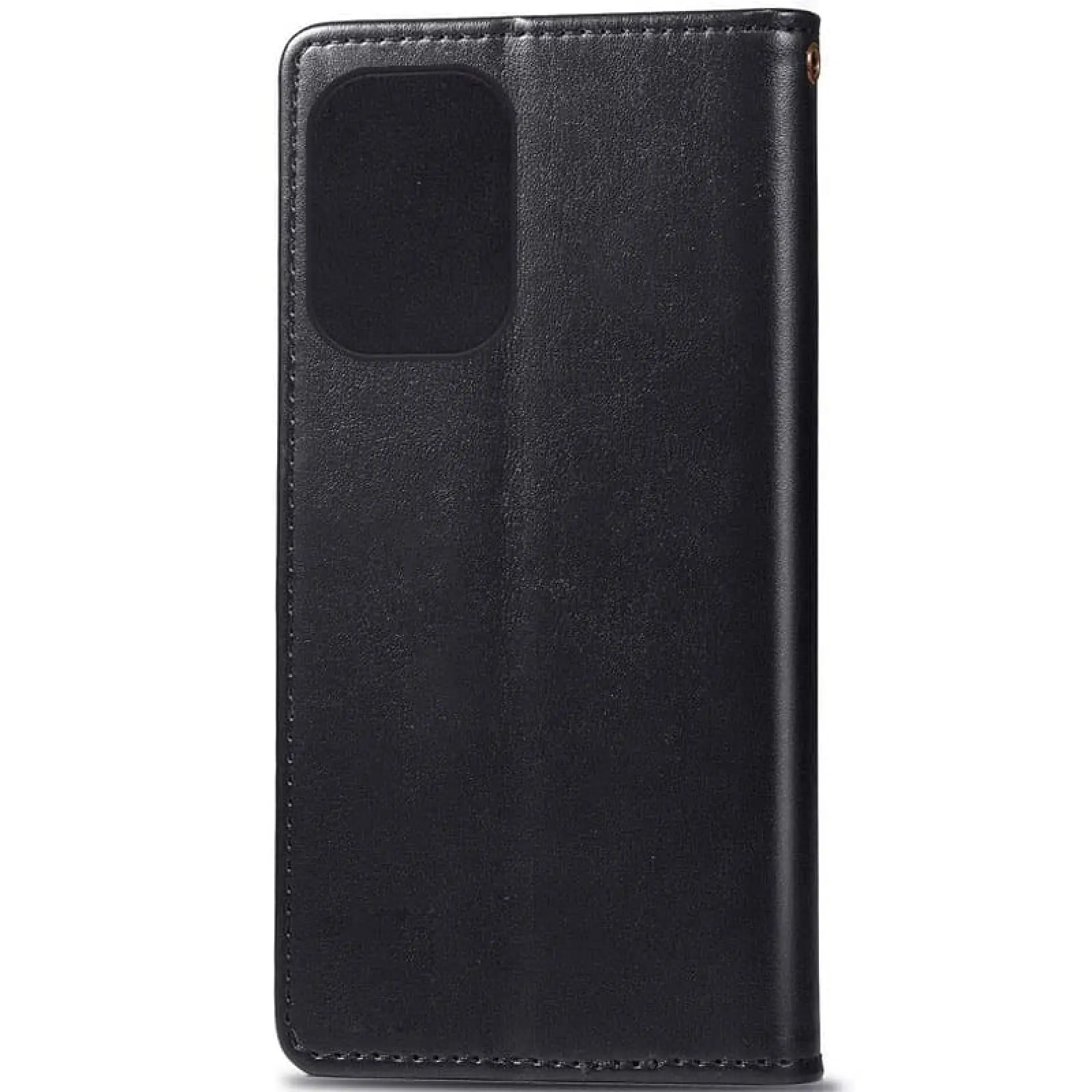 Leather book case GETMAN Gallant (PU) for Samsung Galaxy S25 Ultra, Black 3, Faux leather