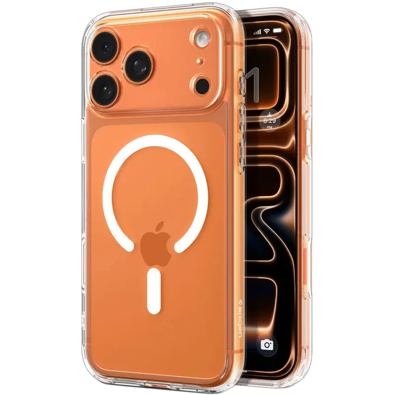 Чохол SPIGEN ULTRA HYBRID MAGSAFE для Apple iPhone 17 Pro / 18 Pro (6.3"), TPU+PC