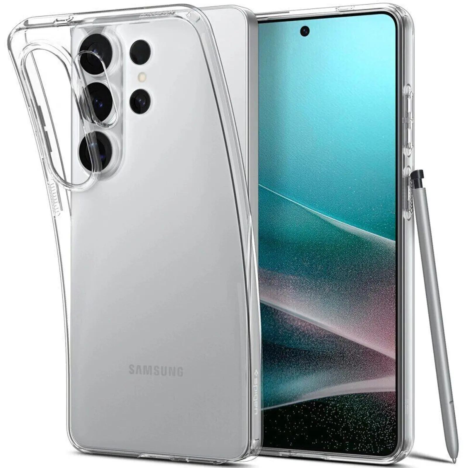 Etui Spigen Liquid Crystal do Samsung Galaxy S26 Ultra, Clear, TPU