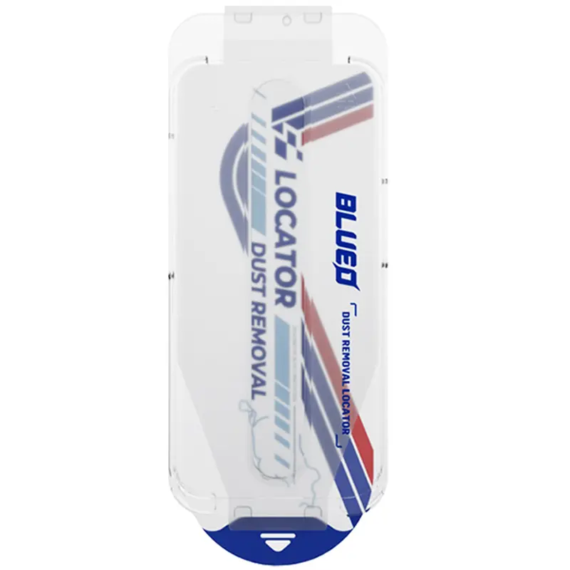 Ochronne szkło Blueo Anti-Dust HD (applicator) do Apple iPhone 17 Pro Max / 16 Pro Max /18 Pro Max, Czarny 3, Szkło hartowane