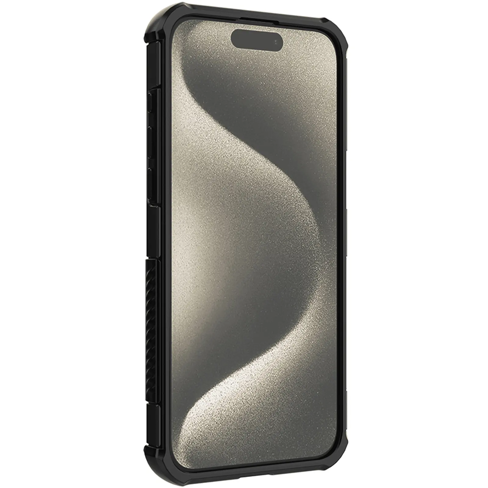 TPU+PC etui Techsuit ArmorMag do Apple iPhone 15 Pro (6.1"), Czarny 2, TPU+PC