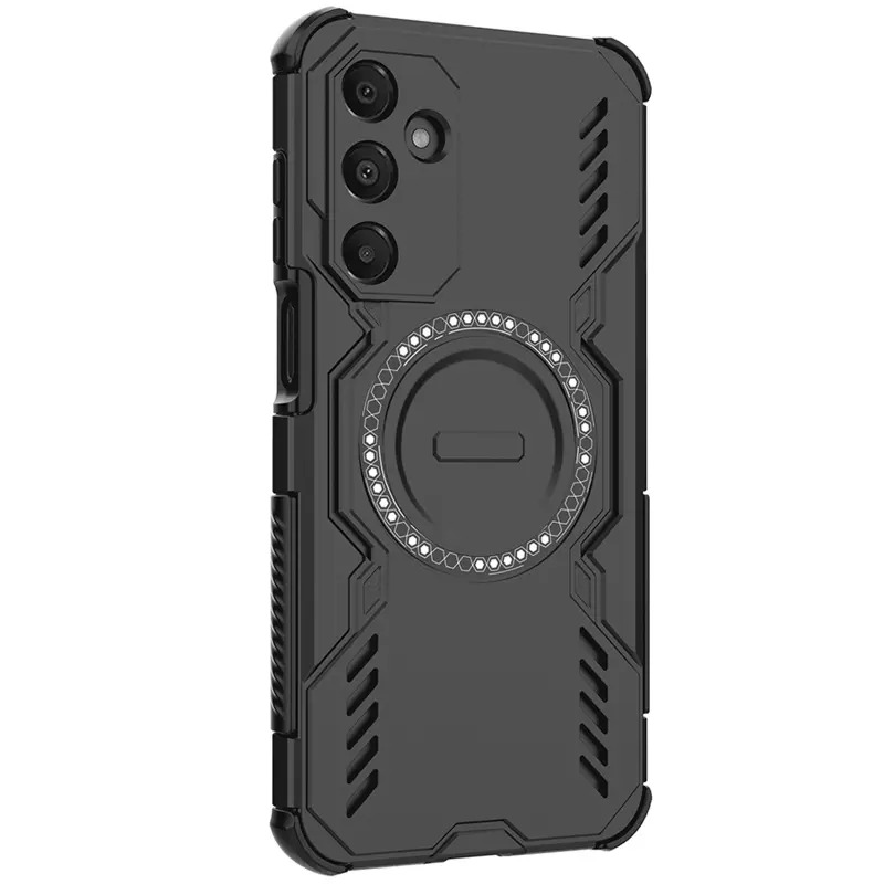 TPU+PC etui Techsuit ArmorMag do Samsung Galaxy A15 4G/5G, Czarny 3, TPU+PC