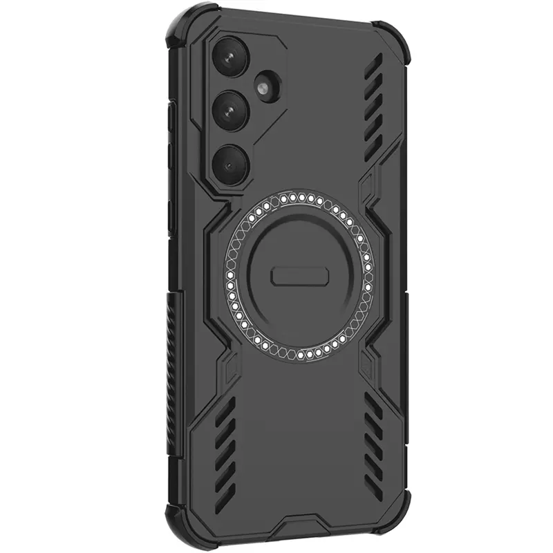 TPU+PC чохол Techsuit ArmorMag для Samsung Galaxy A55 5G, Чорний 4, TPU+PC