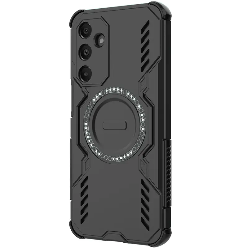 TPU+PC etui Techsuit ArmorMag do Samsung Galaxy A16 4G/5G, Czarny 1, TPU+PC