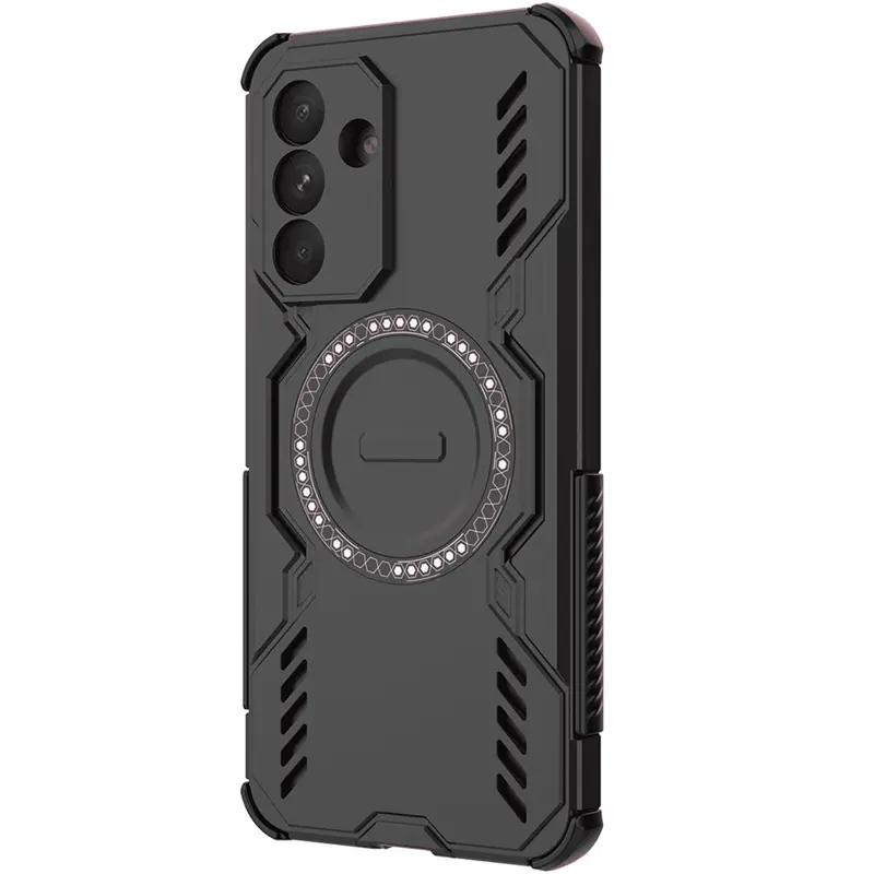 TPU+PC etui Techsuit ArmorMag do Samsung Galaxy A36 5G, Czarny 1, TPU+PC