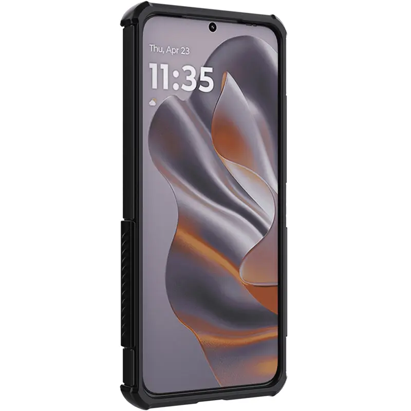 TPU+PC etui Techsuit ArmorMag do Motorola Edge 50 Neo / 60 Neo, Czarny 2, TPU+PC