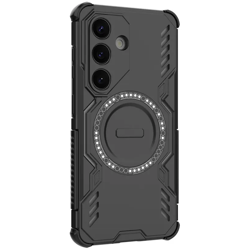 TPU+PC etui Techsuit ArmorMag do Samsung Galaxy S26, Czarny 1, TPU+PC